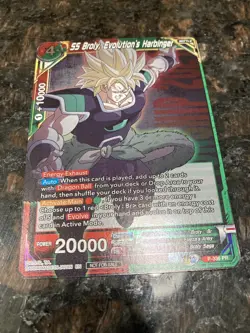 SS Broly Evolutions Harbinger Championship Foil Dragon Ball Super Card Game | NM - Image 4