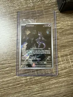 Mewtwo 052 Sv: Scarlet & Violet black star Promo Card Sealed - Image 3
