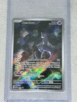 Mewtwo 052 Sv: Scarlet & Violet black star Promo Card Sealed - Image 4