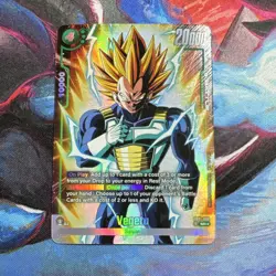 Dragon Ball Super Card Game Fusion World - Vegeta SR Alternate Alt Art FB01-096 - Image 1