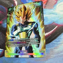 Dragon Ball Super Card Game Fusion World - Vegeta SR Alternate Alt Art FB01-096 - Image 3