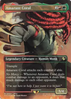 Amarant Coral (Borderless) 457 FIC Commander: FINAL FANTASY R Foil - Image 1