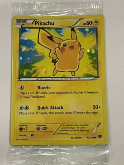 Pikachu Holo Limited Movie Promo #42/146 Pokemon XY 2 Card Set Factory Sealed - Image 1