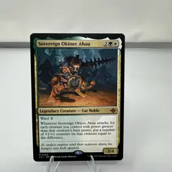 2023 THE LOST CAVERNS OF IXALAN SOVEREIGN OKINEC AHAU #240 MTG - Image 1