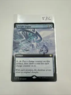 x1 Insight Engine - Extended Art R MTG Commander: Edge of Eternities M/NM, Engli - Image 1