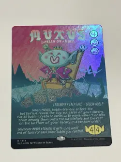 Muxus, Goblin Grandee (Rainbow Foil) Secret Lair Drop Foil - Image 1