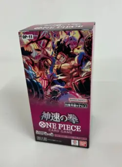 ONE PIECE Card Game A Fist of Divine Speed Booster Box OP-11 Japanese - Image 1