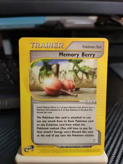 Memory Berry 128/147 Pokemon Aquapolis 2002 LP - Image 1