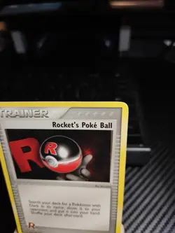 Rocket's Poke Ball 89/109 Pokemon Team Rocket Returns MP - Image 3