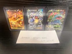 Pokemon Ex Generations 2016 Black Star Promo XY121, XY122 And XY123 Cards Set - Image 1