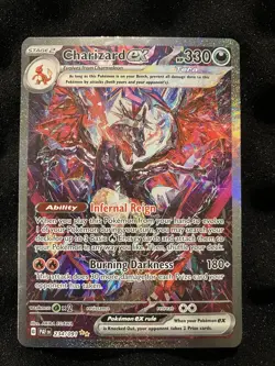 The Pokemon Company Charizard ex Full Art Holo SIR 234/091 Paldean Fates 330HP - Image 1