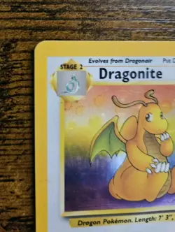 Pokemon TCG 1999 Pokemon Fossil #4/62 Dragonite Holo Rare Vintage - Image 2
