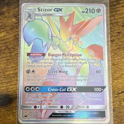 Pokemon Company Scizor GX 175/168 SM-Celestial Storm Secret Rare Holo ENG 210 HP - Image 2