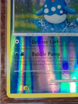 2007 Pokemon Diamond & Pearl Azumarill 18/130 Reverse Holo CGC 9.5 MINT+ - Image 5