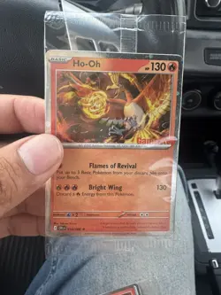 Ho-Oh 010/086 Galaxy GameStop Promo Stamped Sealed - Pokemon Chaos Rising - Image 1