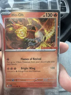 Ho-Oh 010/086 Galaxy GameStop Promo Stamped Sealed - Pokemon Chaos Rising - Image 3