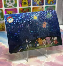 Pokemon Charizard Vintage Pocket Monsters Vending HOLO Prism Sticker 98 Nintendo - Image 3