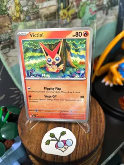 Pokemon TCG - Victini (Regular) - Temporal Forces - 30/162 - Common - Image 1