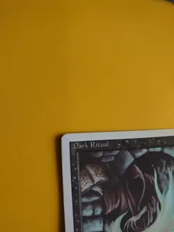 Dark Ritual. Revised. Old Vintage Interrupt. Magic the Gathering Card. - Image 2