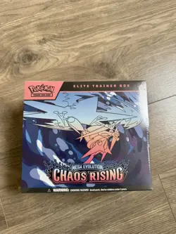 Pokemon TCG Chaos Rising ETB Elite Trainer Box Brand New Sealed - Image 1