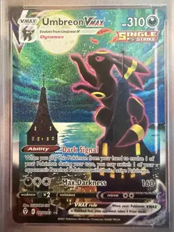 Pokemon 2021 Evolving Skies Umbreon VMAX 215/203 Secret Alt Art Holo PSA 10 - Image 4