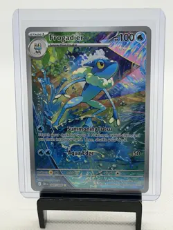 Pokemon Illustration Rare Frogadier 89/86 Chaos Rising NM - Image 1