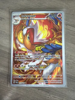 Infernape 173/167 Illustration Rare Twilight Masquerade Pokemon Near Mint - Image 1