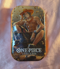 One Piece CCG Tin Pack Vol. 2 Ace Ver. English *New/Sealed* - Image 1