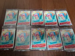 One Piece Chopper McDonald's Promo Card Pack 2025 Japanese 10 Packs Excellent - Image 1