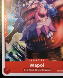 Wapol OP13-018 Uncommon Carrying On His Will One Piece Card Game - Image 4