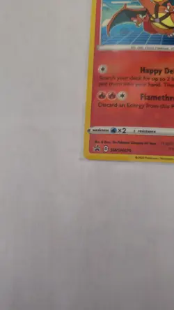 Pokemon Special Delivery Charizard SWSH075 Promo Holo Card English - Image 3