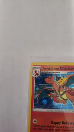 Pokemon Special Delivery Charizard SWSH075 Promo Holo Card English - Image 4