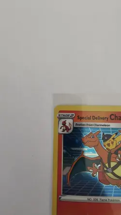 Pokemon Center Exclusive TCG Card Special Delivery Charizard SWSH075 Promo NM - Image 5