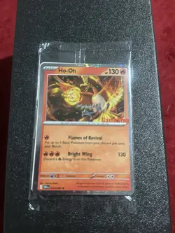 GameStop Stamped PROMO Ho-Oh Pokemon TCG trading card SEALED - Image 1