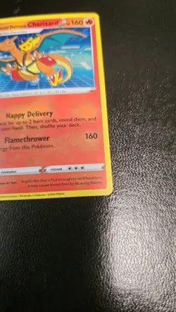 Pokemon TCG Special Delivery Charizard SWSH075 Holo Promo Card - Image 3