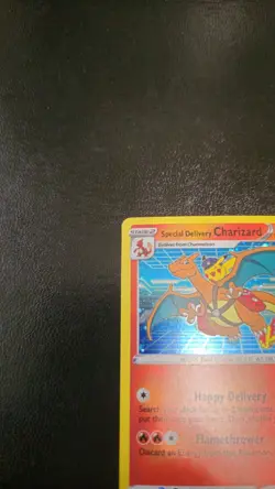 Pokemon TCG Special Delivery Charizard SWSH075 Holo Promo Card - Image 5