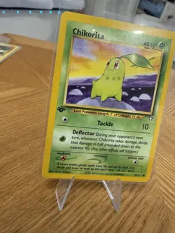 Chikorita 53/111 1st Edition Neo Genesis Mint Vintage Pokemon Card WOTC - Image 2