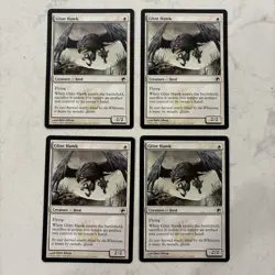 Magic the Gathering MTG Glint Hawk Play Set Of 4 Cards - Image 1