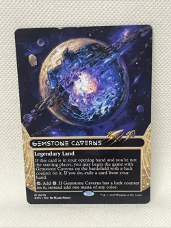 Gemstone Caverns (0016) (Borderless) Edge of Eternities: Stellar Sights Regular - Image 1