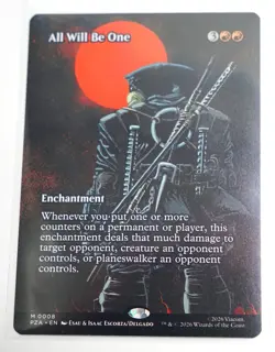MTG Magic the Gathering: All Will Be One 0008 (Borderless Non-Foil TMNT) NM - Image 1