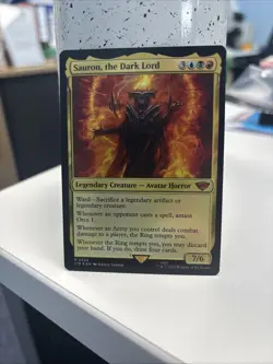 Sauron, the Dark Lord *Foil* - LTR - NM - Magic The Gathering - MTG - Image 1