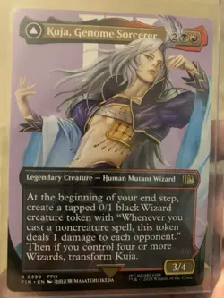 MTG Final Fantasy: Kuja, Genome Sorcerer/Trance Kuja (Borderless) RegularNM - Image 1
