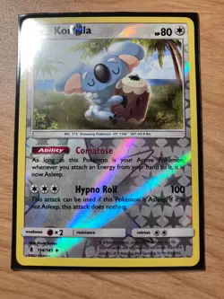 Komala - 114/145 - SM - Guardians Rising - Reverse Holo - Pokemon TCG 2017 - Image 1