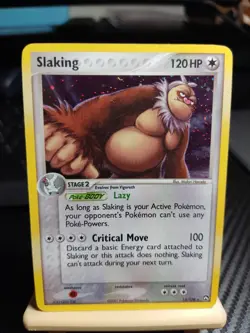 Slaking 13/108 Holo Pokemon Power Keepers 2007 LP - Image 1