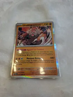 Lot 5 Cartes Pokemon FR - Dialga ex Ultra Rare, Noctunoir Holo, Ursaking + - Image 3