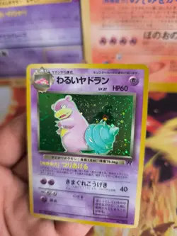 Pokemon Karte Card DARK Slowbro Lahmus Team Rocket Gang Holo Wotc japanese Exc - Image 3