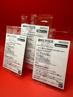 One Piece Card Game - Luffy Law Kid 3Card SEVEN ELEVEN Promo Japanese - Image 2