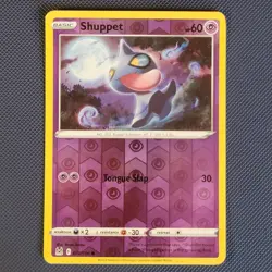 Shuppet 072/196 - Lost Origin - Common Reverse Holo Pokemon Card - NM - Image 1