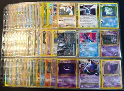 Lot of 135 ALL HOLO Vintage Pokemon Card Binder Collection - Image 1