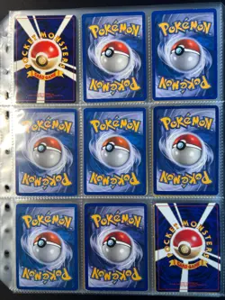 Lot of 135 ALL HOLO Vintage Pokemon Card Binder Collection - Image 5
